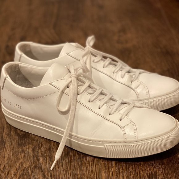 Common Projects Original Achilles Low Sneakers Size 40 - Picture 1 of 6